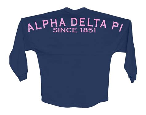 adpi jersey|alpha delta pi jersey.